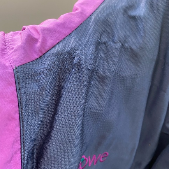 Lowe alpine ski snow coat jacket purple blue gray vintage size XL - Picture 7 of 9